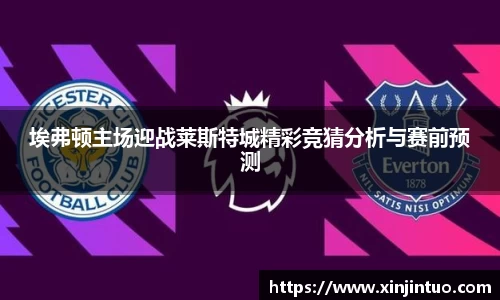 埃弗顿主场迎战莱斯特城精彩竞猜分析与赛前预测